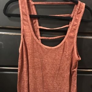 American eagle Burnt orange tank top